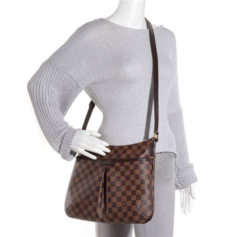 Louis Vuitton Damier Ebene Bloomsbury PM/GM Crossbody Bag 